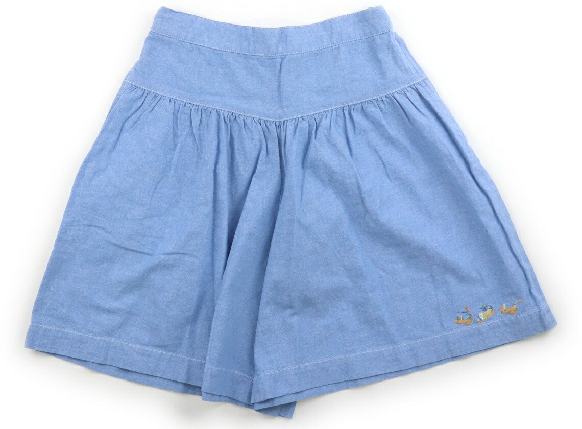 Culottes - ファミリア familiar キュロット 140 女の子 ブルー 子供服 ベビー服 キッズ アウトレット ユーズド 【中古】キッズ・ベビー・マタニティ