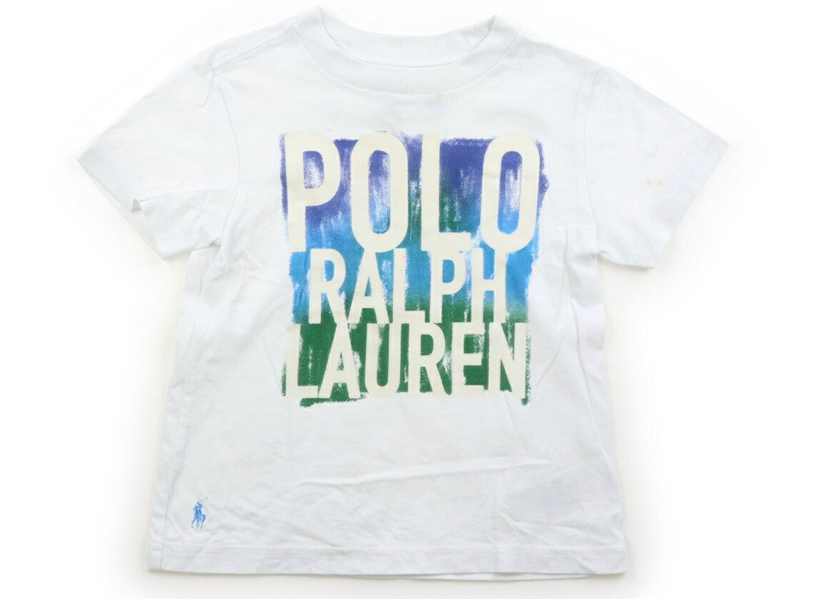 ポロラルフローレン POLO RALPH LAUREN Tシャツ・カットソー 90 男の子 白、青、緑 子供服 ベビー服 キッズ アウトレット ユーズド 【中古】キッズ・ベビー・マタニティ