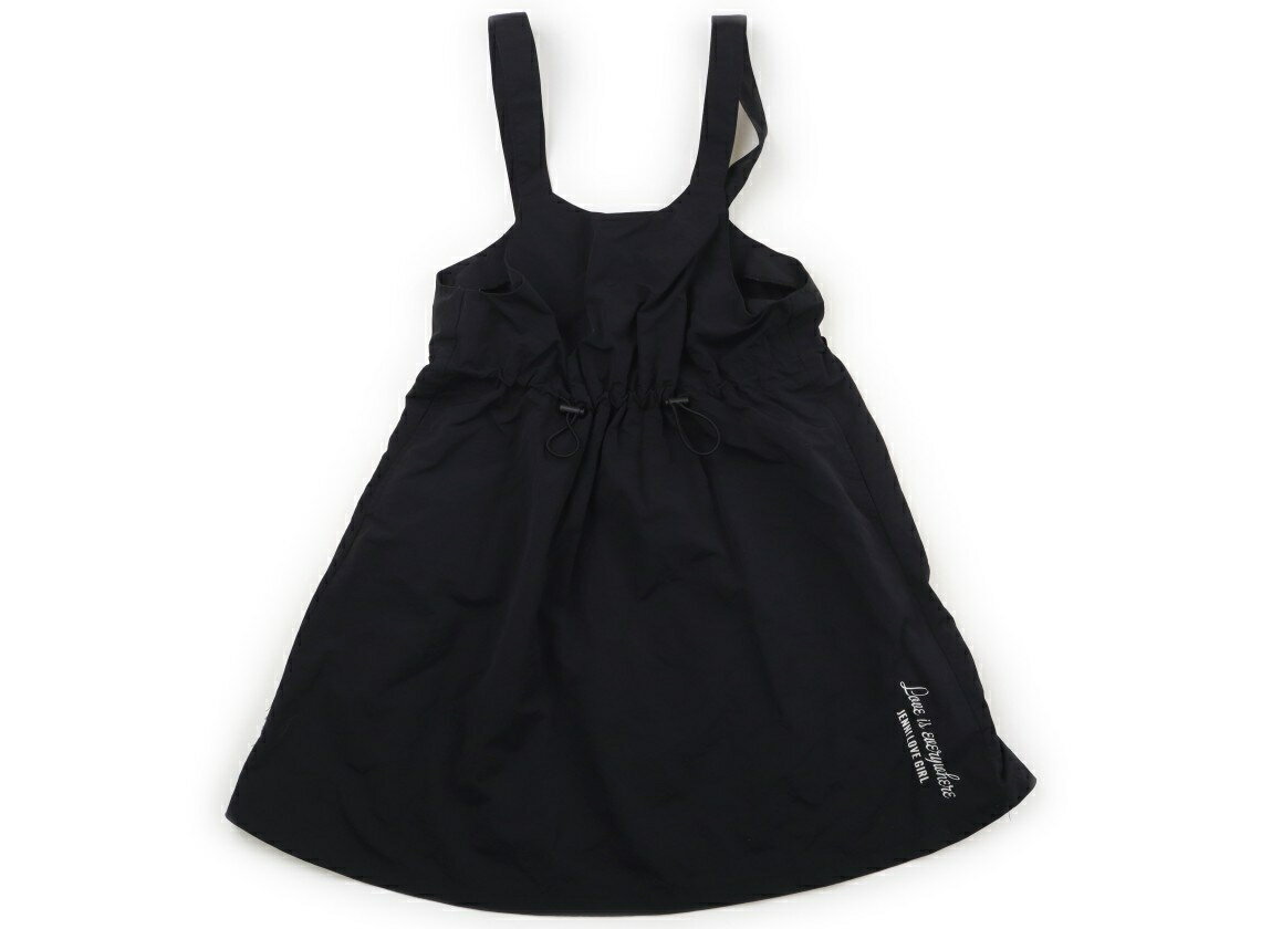Jumpers - ジェニィ JENNI ジャンパースカート 150 女の子 黒 子供服 ベビー服 キッズ アウトレット ユーズド 【中古】キッズ・ベビー・マタニティ
