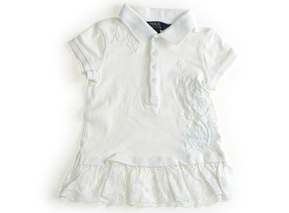 ポロラルフローレン POLO RALPH LAUREN ポロシャツ 110 女の子 白 子供服 ベビー服 キッズ アウトレット ユーズド 【中古】キッズ・ベビー・マタニティ