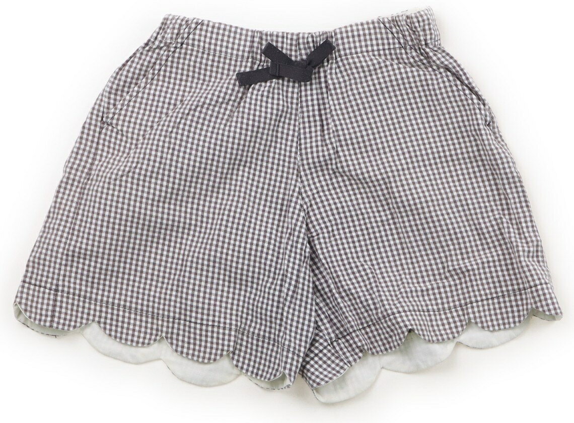 Culottes - アプレレクール apres les cours キュロット 140 女の子 ブラウン・チェック 子供服 ベビー服 キッズ アウトレット ユーズド 【中古】キッズ・ベビー・マタニティ