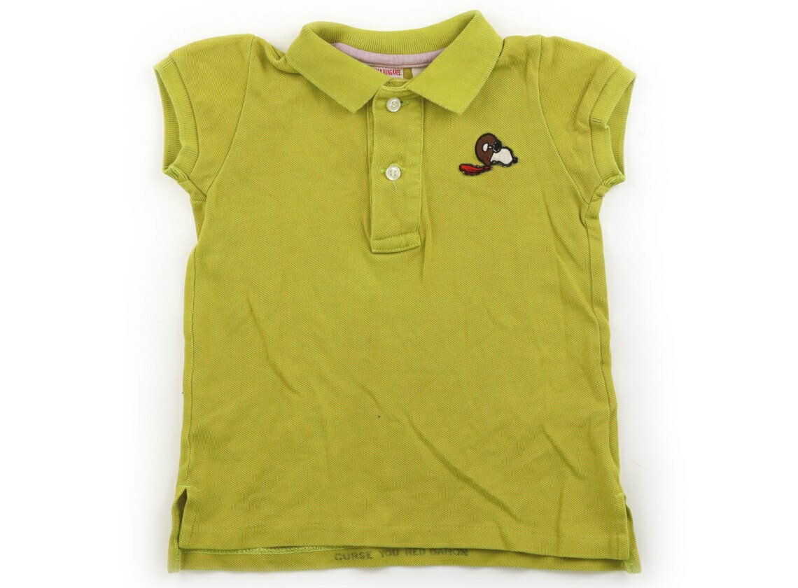デニムダンガリー DENIM & DUNGAREE Tシャツ・カットソー 90 男の子 イエロー系カーキ、スヌーピー 子供服 ベビー服 キッズ アウトレット ユーズド 【中古】キッズ・ベビー・マタニティ