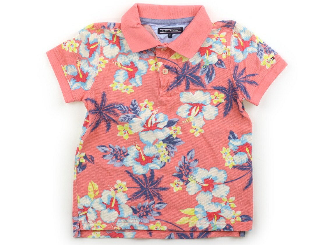 　ブランド 　Tommy Hilfiger(トミーヒルフィガー) 　カテゴリー 　ポロシャツ 　サイズ 　100サイズ 　色 　サーモンピンク・花柄 　状態 　★★★ 　記名 　なし 　ジャンル 　Girl 実際のサイズ表記は104cm。鹿の子素材。毛羽立ちあり。使用感ありますが、まだお使いいただけそうです。 ＊【状態】【サイズ】に関しての詳しい説明はこちら