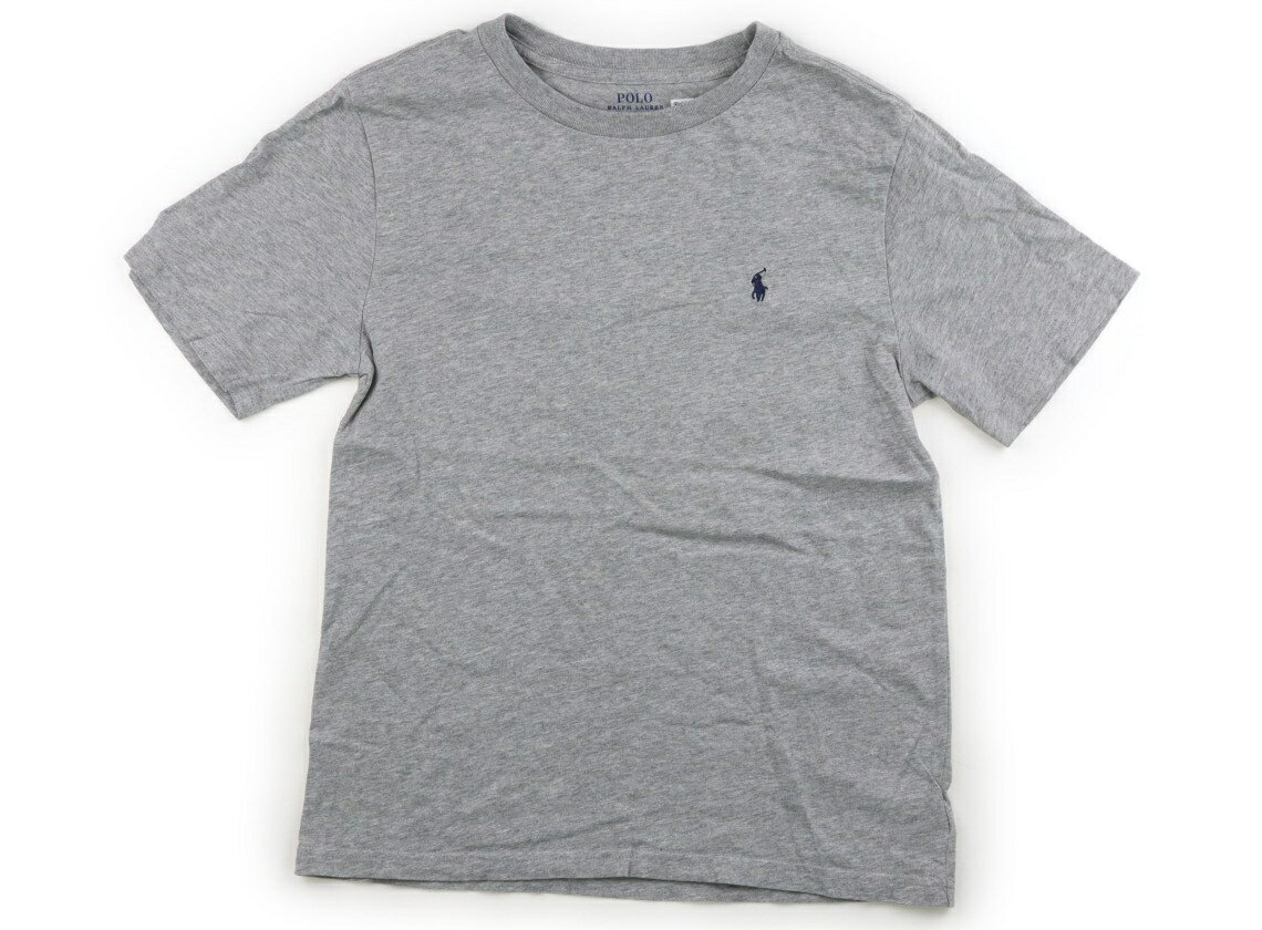 ポロラルフローレン POLO RALPH LAUREN Tシャツ・カットソー 150 男の子 杢グレー 子供服 ベビー服 キッズ アウトレット ユーズド 【中古】キッズ・ベビー・マタニティ