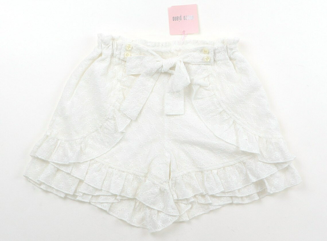 Culottes - メゾピアノ mezzo piano キュロット 140 女の子 オフホワイト 子供服 ベビー服 キッズ アウトレット ユーズド 【中古】キッズ・ベビー・マタニティ
