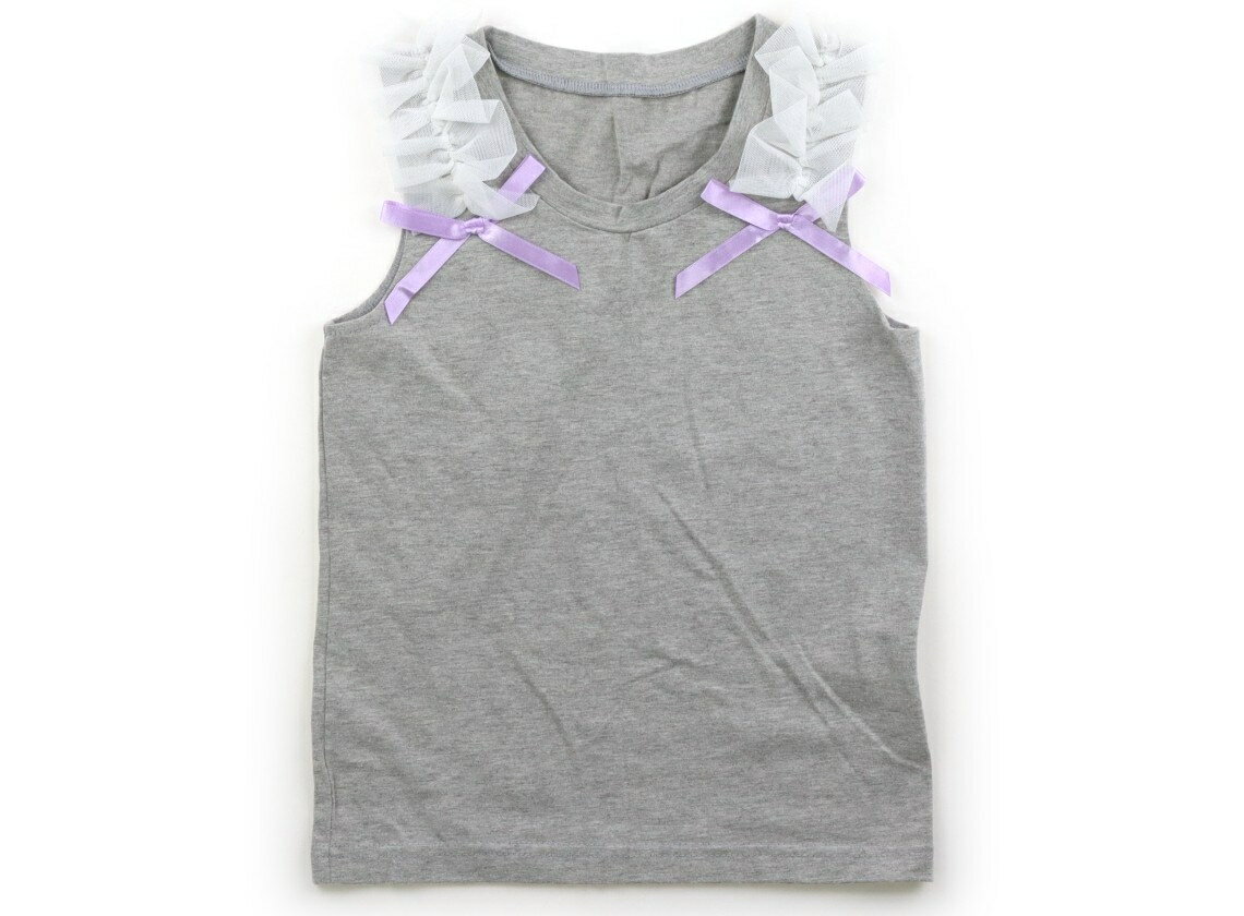 Panpantutu Tank Top/Camisole, Size 120, Girls, Gray, Children's Clothing, Baby Clothes, Kids, Outlet, Used [Pre-owned] Kids, Baby, Maternity