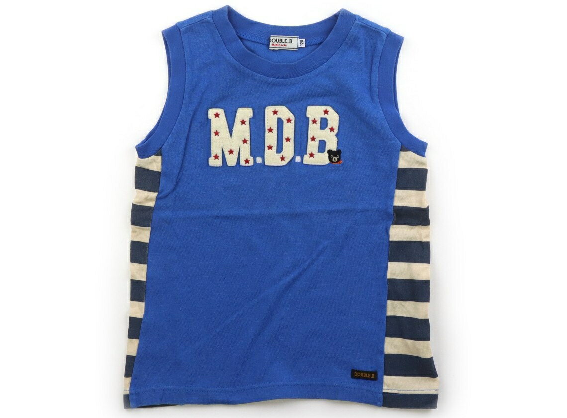 Double B Tank Top/Camisole, Size 120, Boys, Blue, Children's Clothing, Baby Clothes, Kids, Outlet, Used [Pre-owned] Kids, Baby, Maternity