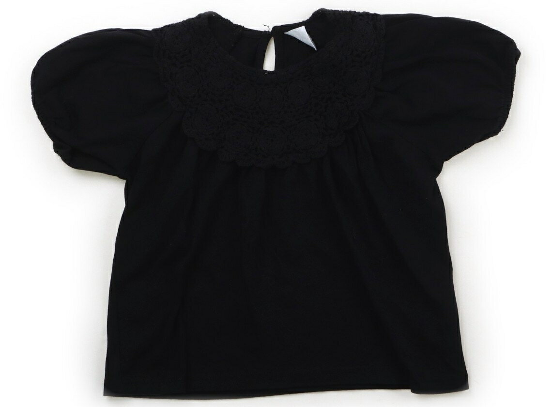 Rakuten - ザラ ZARA Tシャツ・カットソー 110 女の子 黒 子供服 ベビー服 キッズ アウトレット ユーズド 【中古】キッズ・ベビー・マタニティ