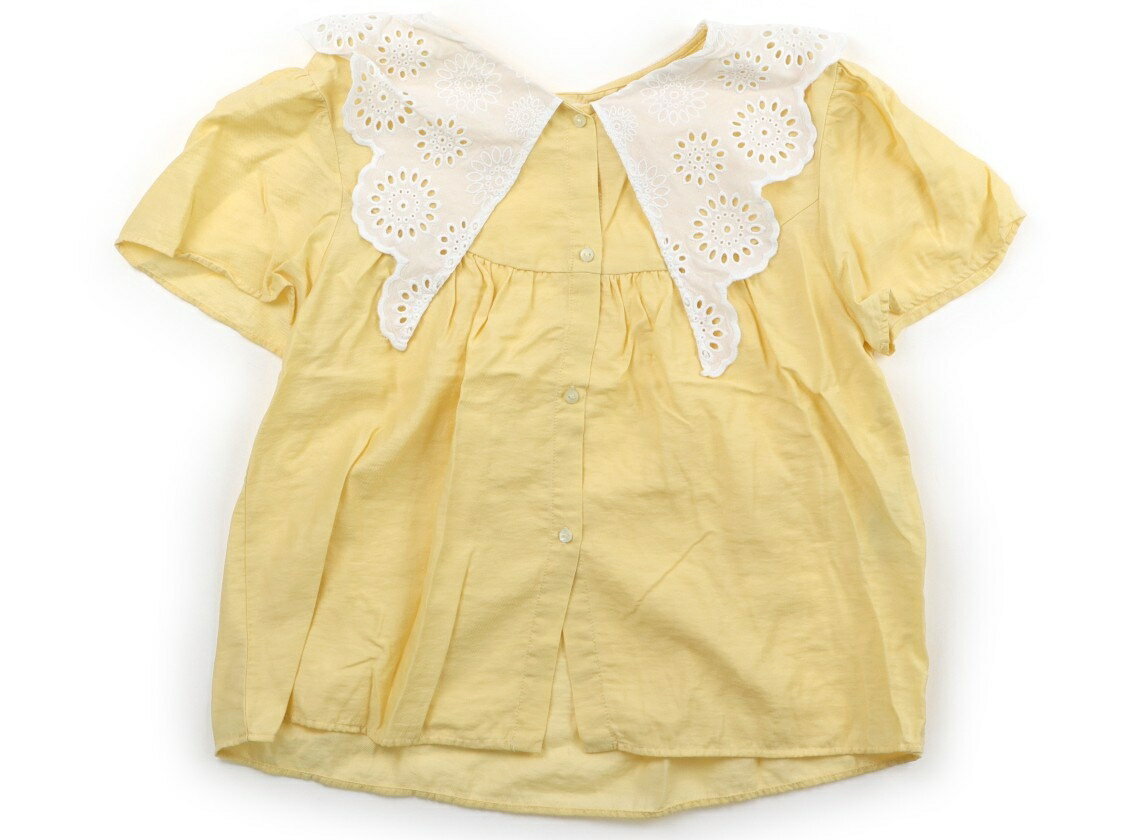 ザラ ZARA シャツ・ブラウス 150 女の子 イエロー 子供服 ベビー服 キッズ アウトレット ユーズド 【中古】キッズ・ベビー・マタニティ
