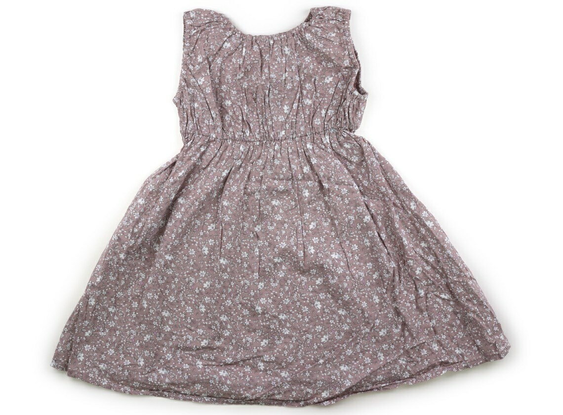Dresses - アプレレクール apres les cours ワンピース 130 女の子 グレージュ・オフ花柄 子供服 ベビー服 キッズ アウトレット ユーズド 【中古】キッズ・ベビー・マタニティ