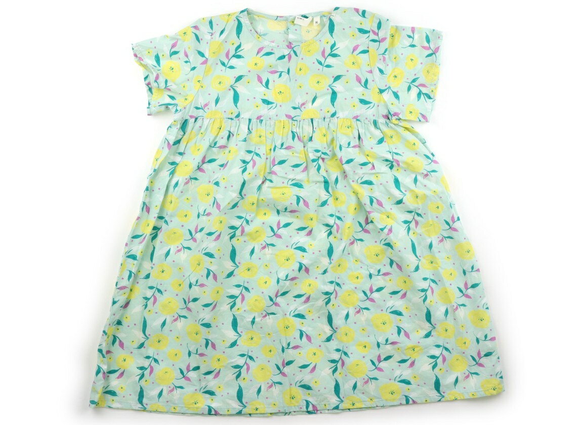Dresses - ラーゴム Lagom ワンピース 120 女の子 ミントグリーン・イエロー花がら 子供服 ベビー服 キッズ アウトレット ユーズド 【中古】キッズ・ベビー・マタニティ