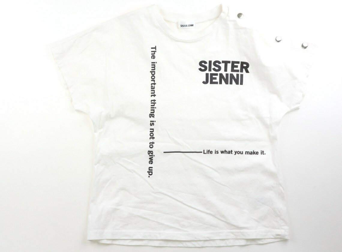 Rakuten - ジェニィ JENNI Tシャツ・カットソー 160 女の子 アイボリー 子供服 ベビー服 キッズ アウトレット ユーズド 【中古】キッズ・ベビー・マタニティ