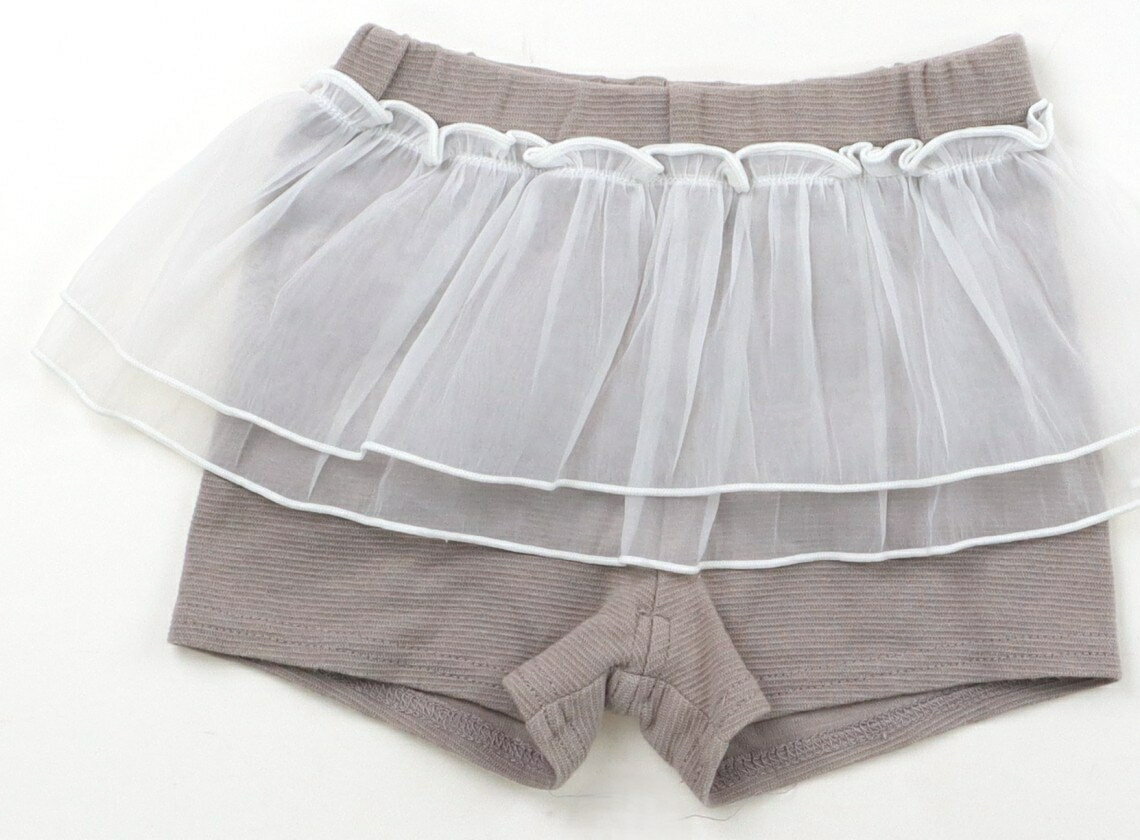 Spats - プティマイン petit main レギンス 90 女の子 ベージュ・オフフリル 子供服 ベビー服 キッズ アウトレット ユーズド 【中古】キッズ・ベビー・マタニティ
