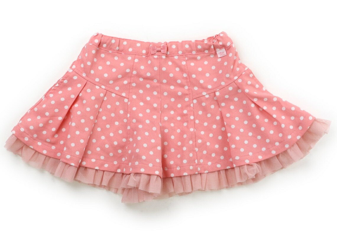 Culottes - メゾピアノ mezzo piano キュロット 110 女の子 ピンク、ドット柄 子供服 ベビー服 キッズ アウトレット ユーズド 【中古】キッズ・ベビー・マタニティ