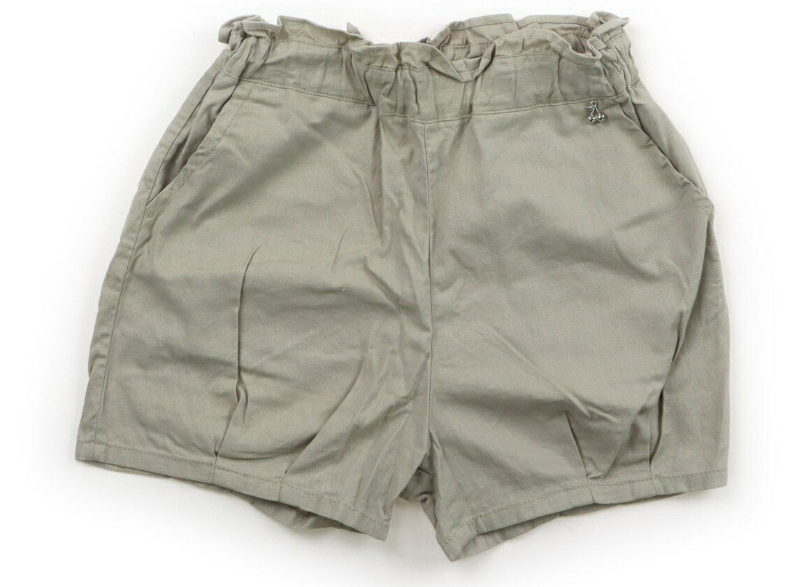 Culottes - プティマイン petit main キュロット 130 女の子 カーキ 子供服 ベビー服 キッズ アウトレット ユーズド 【中古】キッズ・ベビー・マタニティ