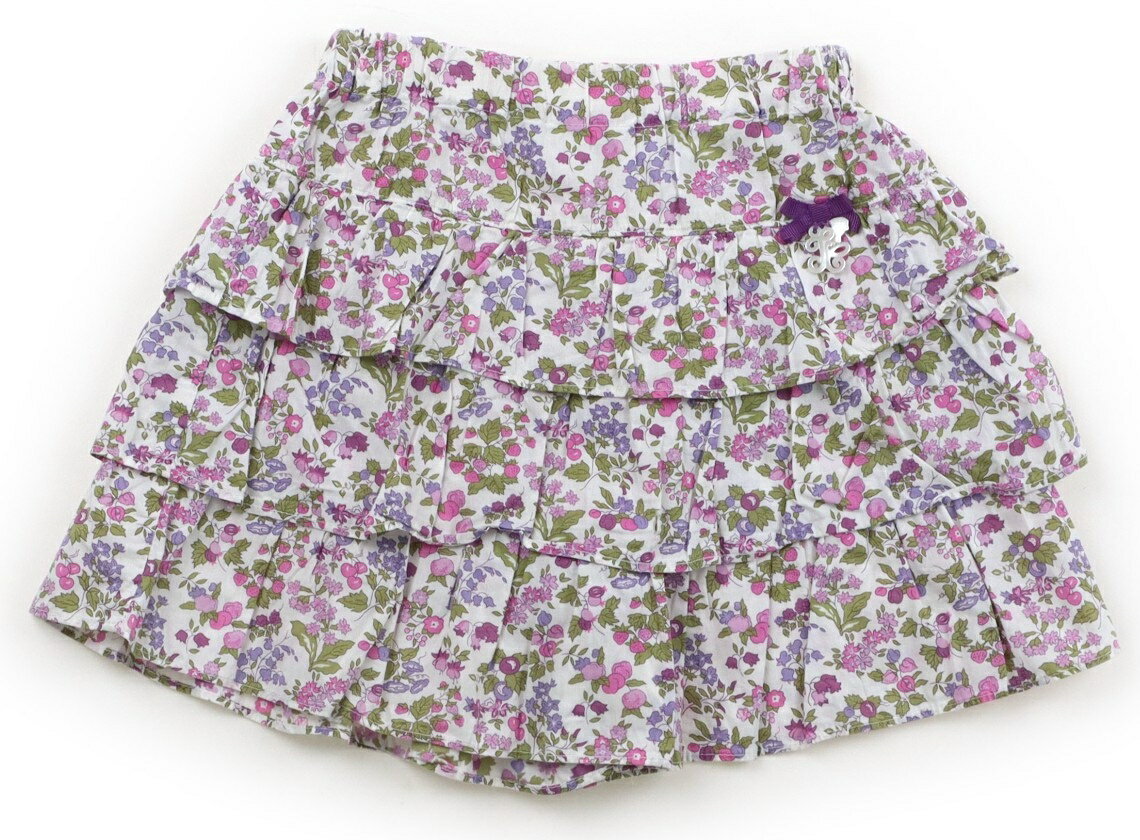 Culottes - タルティーヌエショコラ Tartine et Chocolat キュロット 110 女の子 白、紫 子供服 ベビー服 キッズ アウトレット ユーズド 【中古】キッズ・ベビー・マタニティ