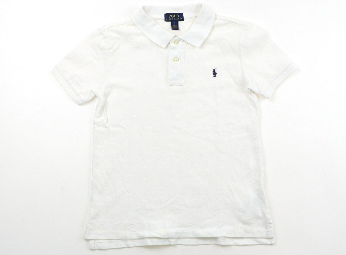 ポロラルフローレン POLO RALPH LAUREN ポロシャツ 130 男の子 アイボリー 子供服 ベビー服 キッズ アウトレット ユーズド 【中古】キッズ・ベビー・マタニティ