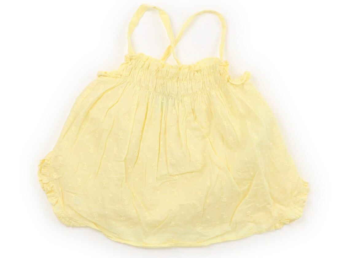 Ralph Lauren Tank Top/Camisole, Size 100, Girls, Yellow, Floral Pattern, Children's Clothing, Baby Clothes, Kids, Outlet, Used [Pre-owned] Kids, Baby, Maternity