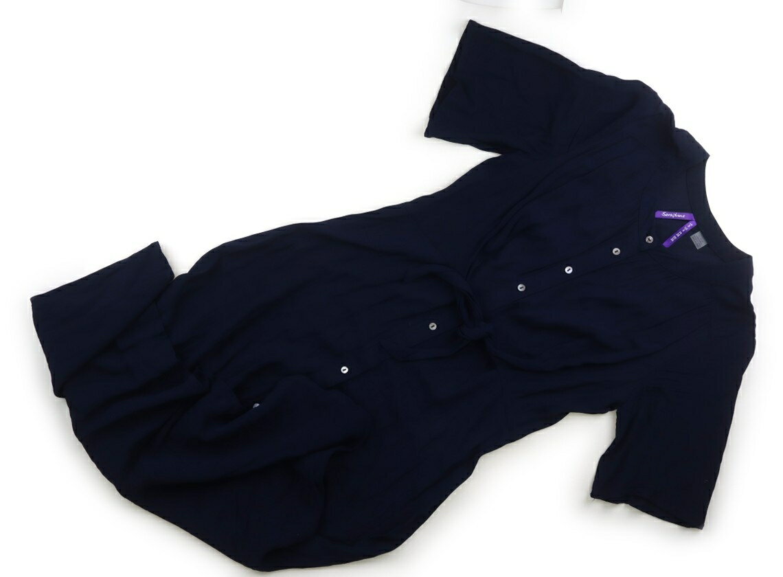 セラフィン Seraphine マタニティワンピース ママ向けアイテム ネイビー 子供服 ベビー服 キッズ アウトレット ユーズド 【中古】キッズ・ベビー・マタニティ