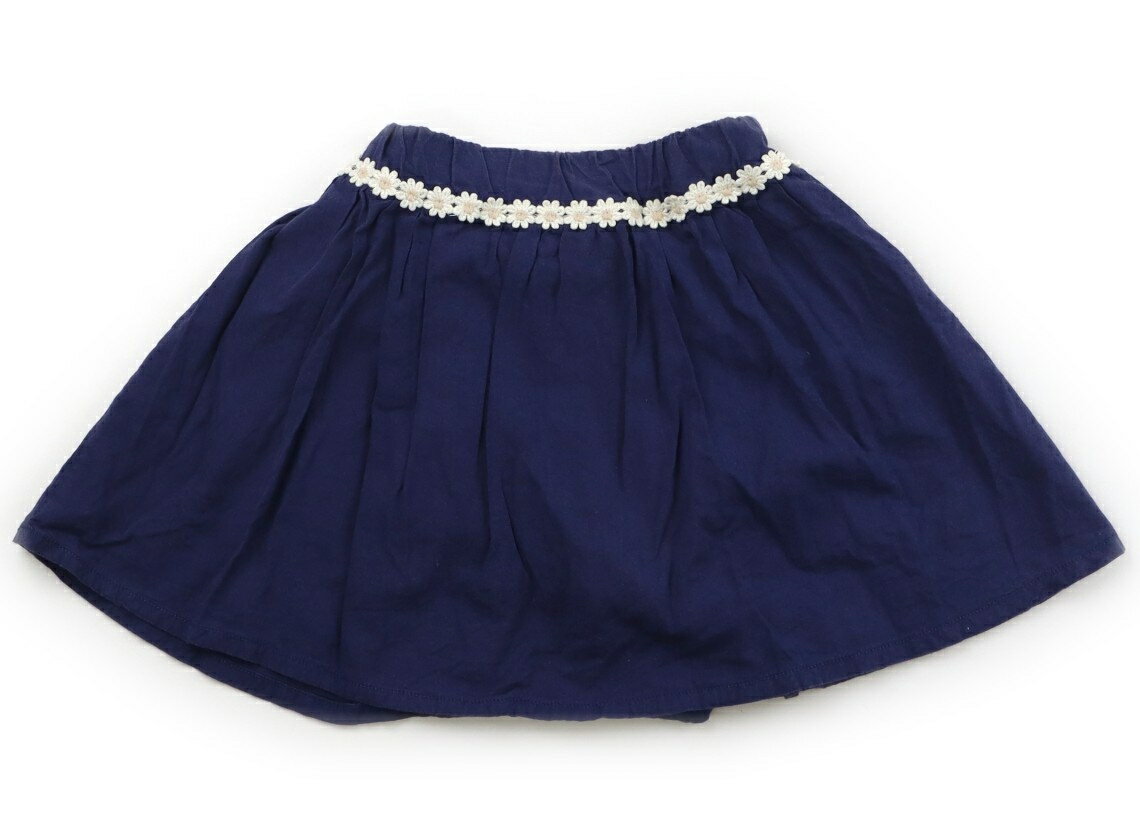 アプレレクール apres les cours スカート 120 女の子 ネイビー 子供服 ベビー服 キッズ アウトレット ユーズド 【中古】キッズ・ベビー・マタニティ