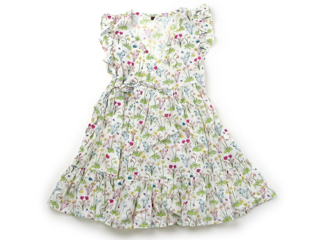 ティー Tea/Tea Collction ワンピース 120 女の子 花柄ホワイトピンクグリーンブルーイエロー 子供服 ベビー服 キッズ アウトレット ユーズド キッズ・ベビー・マタニティ