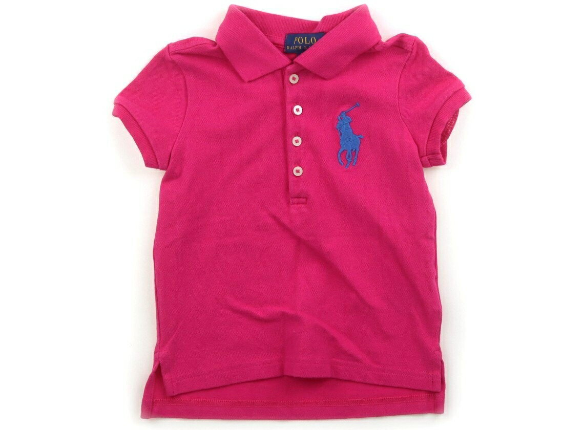 ポロラルフローレン POLO RALPH LAUREN ポロシャツ 100 女の子 ショッキングピンク、ブルー 子供服 ベビー服 キッズ アウトレット ユーズド 【中古】キッズ・ベビー・マタニティ