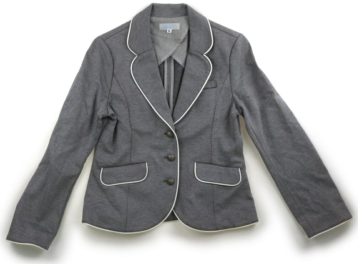 Suits, Tuxedos （Boys） - 組曲 Kumikyoku フォーマルウェア 150 女の子 グレー・オフパイピング 子供服 ベビー服 キッズ アウトレット ユーズド 【中古】キッズ・ベビー・マタニティ