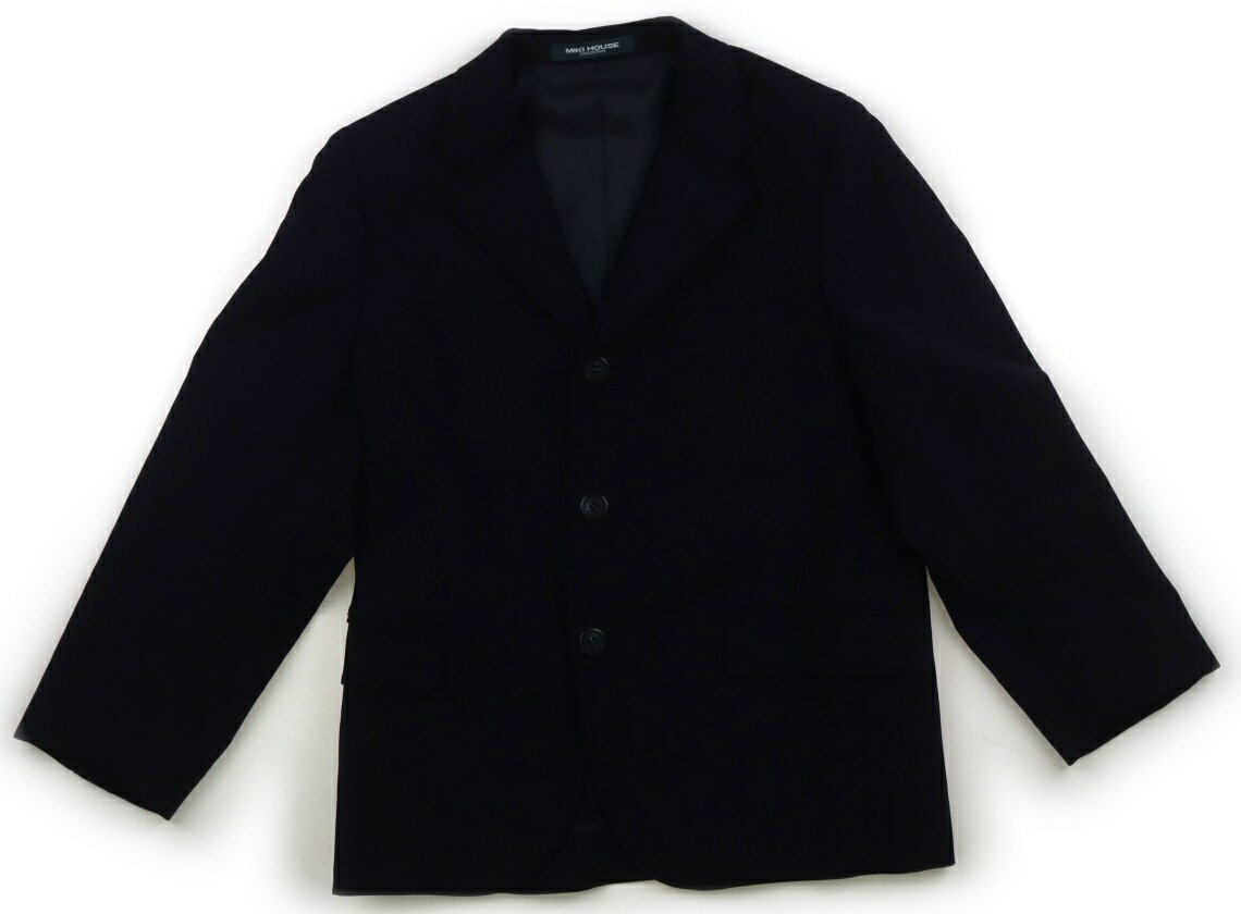 ミキハウス miki HOUSE フォーマルウェア 120 男の子 ネイビー 子供服 ベビー服 キッズ アウトレット ユーズド 【中古】キッズ・ベビー・マタニティ