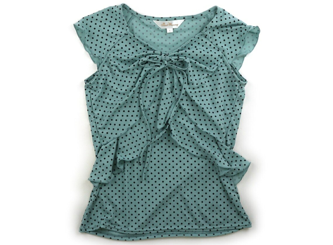 スウィートマミー Sweet Mommy 授乳服 ママ向けアイテム ミントグリーン、黒ドット 子供服 ベビー服 キッズ アウトレット ユーズド 【中古】キッズ・ベビー・マタニティ