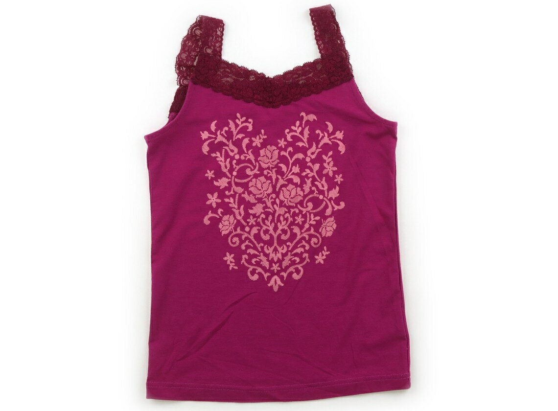 Anna Sui ANNA SUI Tank Top/Camisole, Size 120, Girls, Raspberry, Lace, Children's Clothing, Baby Clothes, Kids, Outlet, Used [Pre-owned] Kids, Baby, Maternity