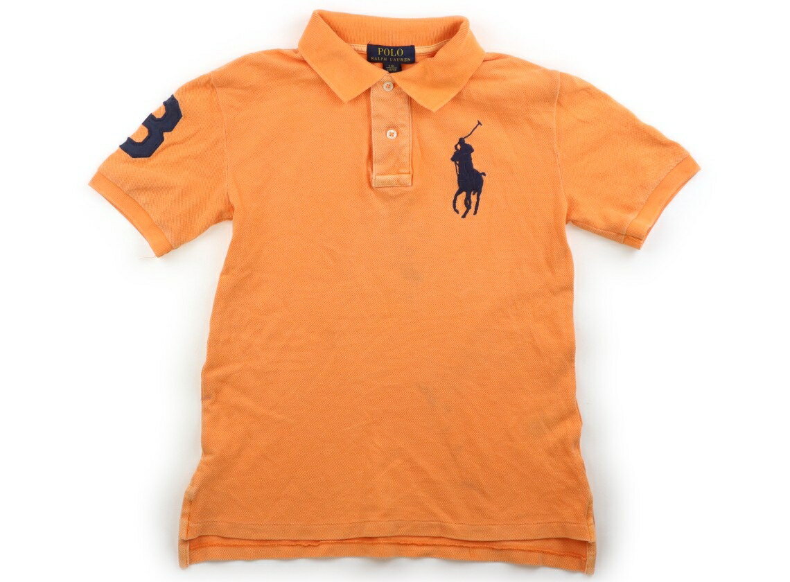 　ブランド 　POLO RALPH LAUREN(ポロラルフローレン) 　カテゴリー 　ポロシャツ 　サイズ 　140サイズ 　色 　オレンジ 　状態 　★★（返品不可） 　記名 　なし 　ジャンル 　Boy 前に薄い黒いシミあり。色褪せがありますが、まだまだお使いいただけます。 ＊【状態】【サイズ】に関しての詳しい説明はこちら