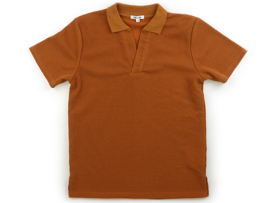 ビームス BEAMS Tシャツ・カットソー 130 男の子 テラコッタ 子供服 ベビー服 キッズ アウトレット ユーズド 【中古】キッズ・ベビー・マタニティ