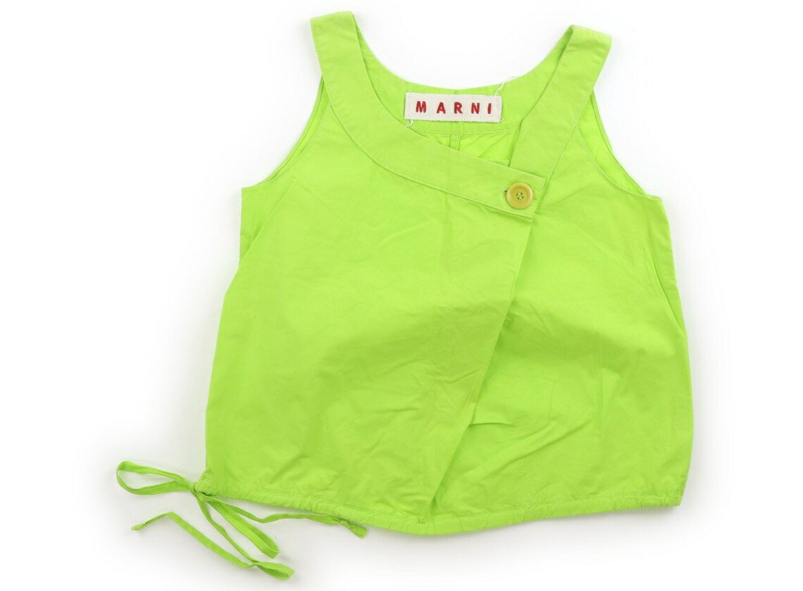 MARNI Tank Top/Camisole, Size 110, Girls, Neon Lime, Children's Clothing, Baby Clothes, Kids, Outlet, Used [Pre-owned] Kids, Baby, Maternity