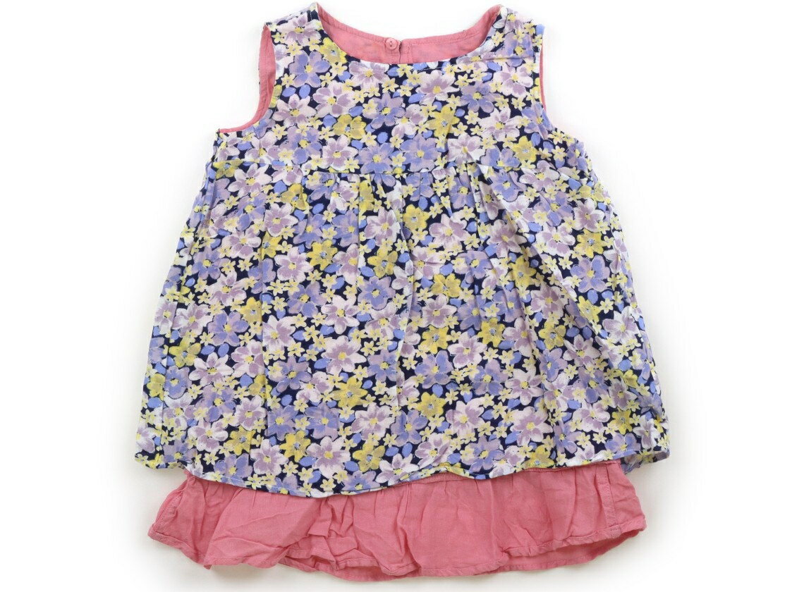 Jumpers - アプレレクール apres les cours ジャンパースカート 80 女の子 ピンクネイビー花柄 子供服 ベビー服 キッズ アウトレット ユーズド 【中古】キッズ・ベビー・マタニティ
