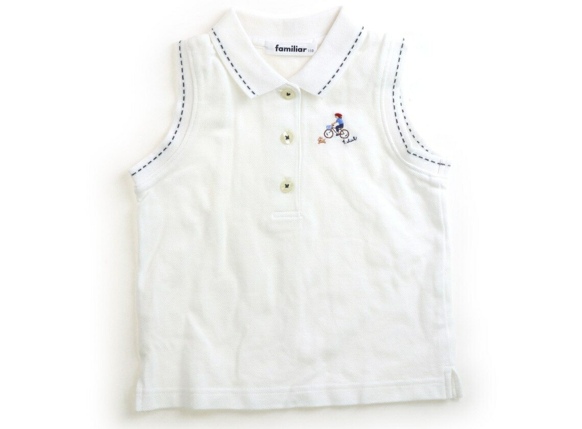Familiar Tank Top/Camisole, Size 110, Girls, Off-White, Bicycle, Children's Clothing, Baby Clothes, Kids, Outlet, Used [Pre-owned] Kids, Baby, Maternity