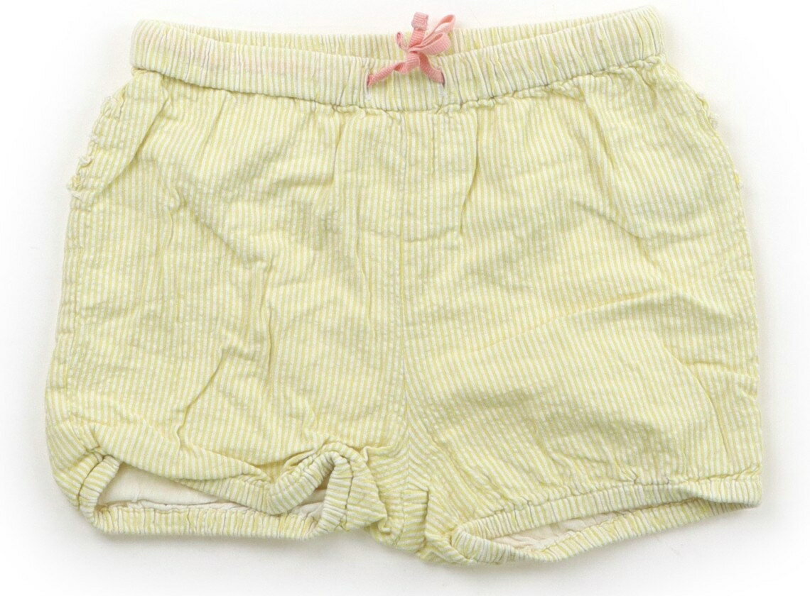ボーデン Mini Boden ショートパンツ 100 女の子 黄色・ストライプ 子供服 ベビー服 キッズ アウトレット ユーズド 【中古】キッズ・ベビー・マタニティ