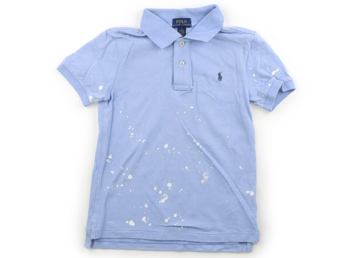 ポロラルフローレン POLO RALPH LAUREN ポロシャツ 130 男の子 ライトブルー 子供服 ベビー服 キッズ アウトレット ユーズド 【中古】キッズ・ベビー・マタニティ