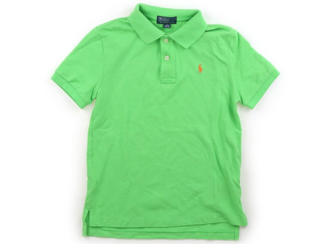ポロラルフローレン POLO RALPH LAUREN ポロシャツ 130 女の子 ライムグリーン 子供服 ベビー服 キッズ アウトレット ユーズド 【中古】キッズ・ベビー・マタニティ