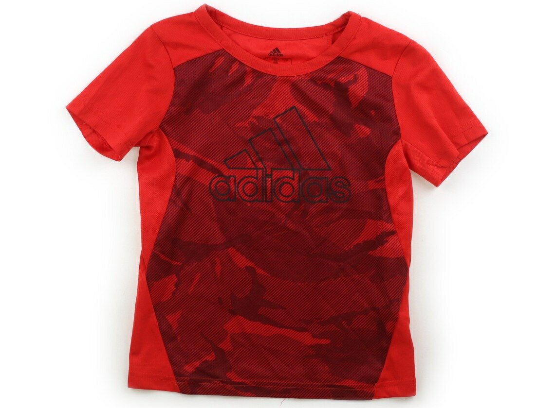 アディダス Adidas スポーツウェア・ダンスウェア 120 男の子 レッド・ワイン柄 子供服 ベビー服 キッズ アウトレット ユーズド 【中古】キッズ・ベビー・マタニティ