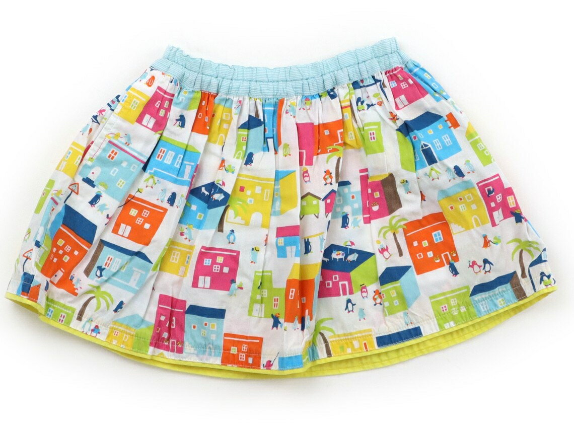 Skirts - ファミリア familiar スカート 90 女の子 ホワイト・マルチカラー 子供服 ベビー服 キッズ アウトレット ユーズド 【中古】キッズ・ベビー・マタニティ