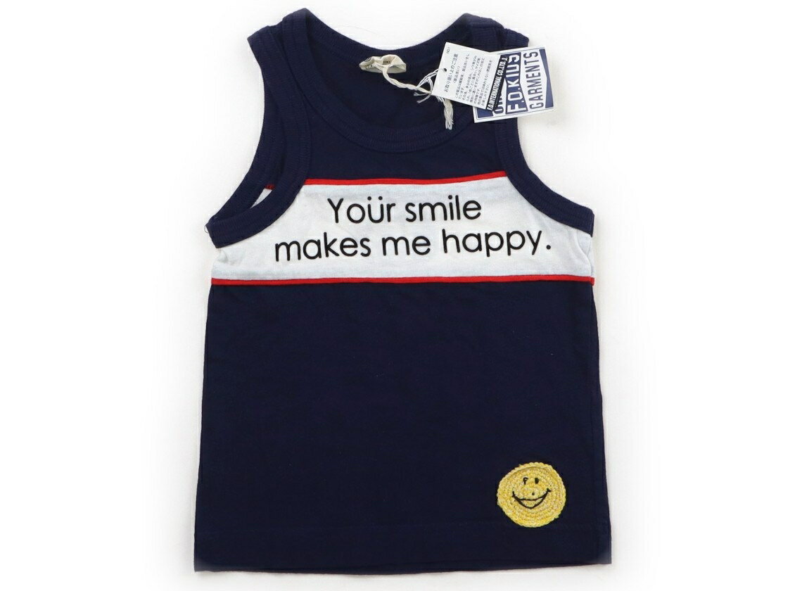 FOKIDS Tank Top/Camisole, Size 90, Boys, Navy, White, Red, Children's Clothing, Baby Clothing, Kids, Outlet, Used, [Pre-owned] Kids, Baby, Maternity