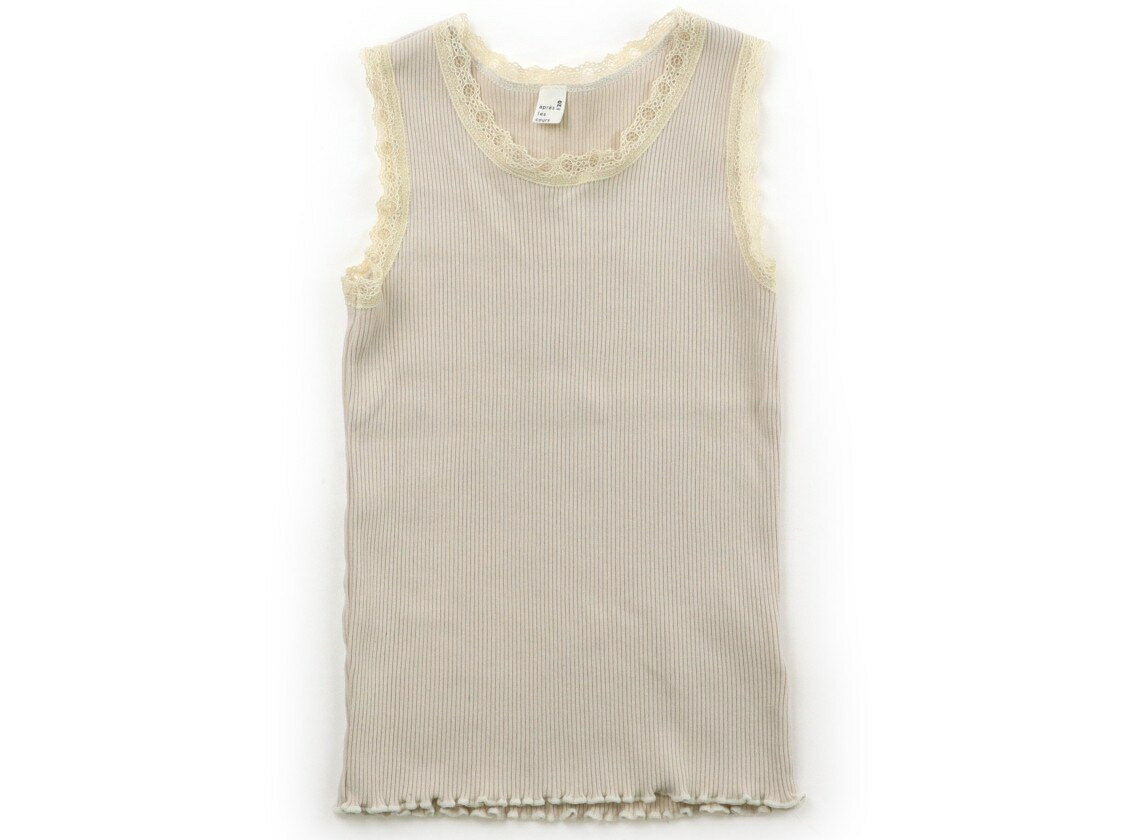Apres les cours Tank Top/Camisole, Size 120, Girls, Beige, Children's Clothing, Baby Clothes, Kids, Outlet, Used [Pre-owned] Kids, Baby, Maternity