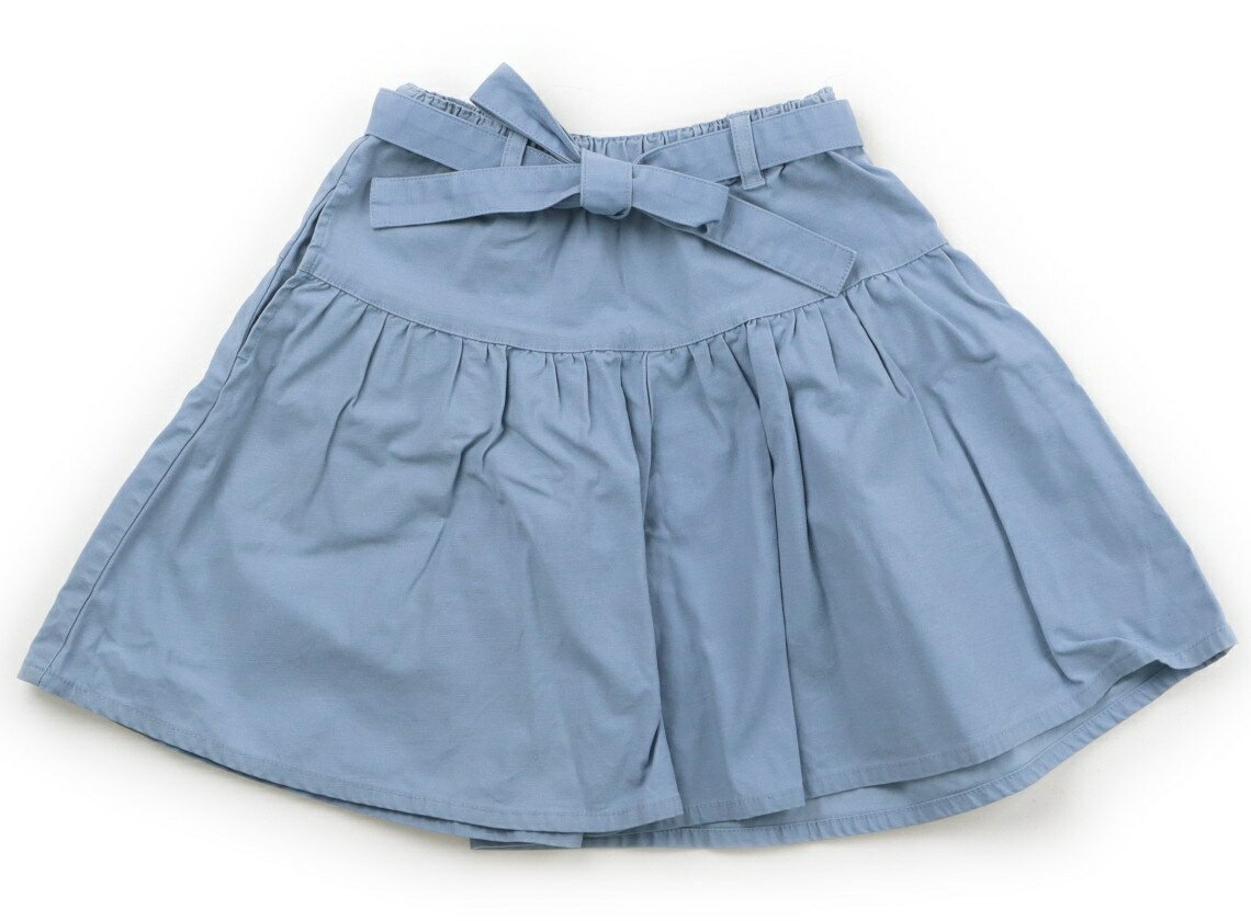 アニエスベー agnes.b スカート 110 女の子 くすみ青 子供服 ベビー服 キッズ アウトレット ユーズド 【中古】キッズ・ベビー・マタニティ