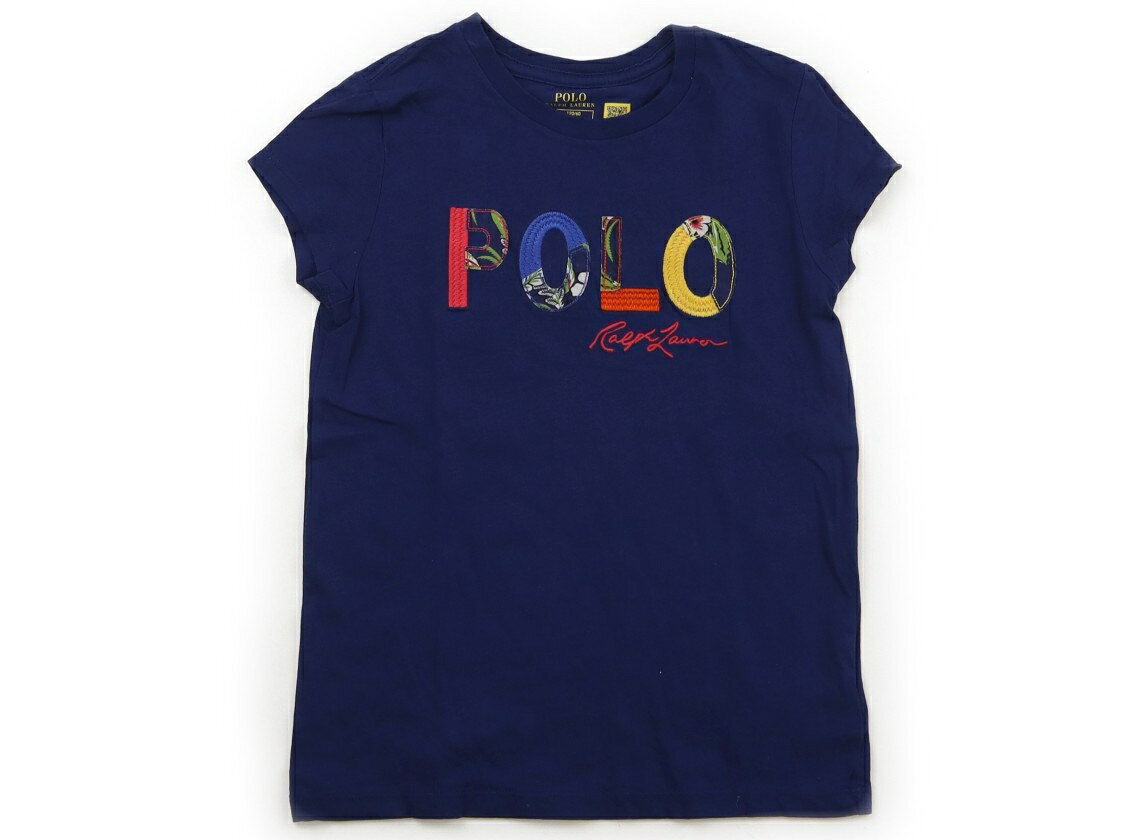 ポロラルフローレン POLO RALPH LAUREN Tシャツ・カットソー 120 女の子 ダークブルー・マルチカラー 子供服 ベビー服 キッズ アウトレット ユーズド 【中古】キッズ・ベビー・マタニティ