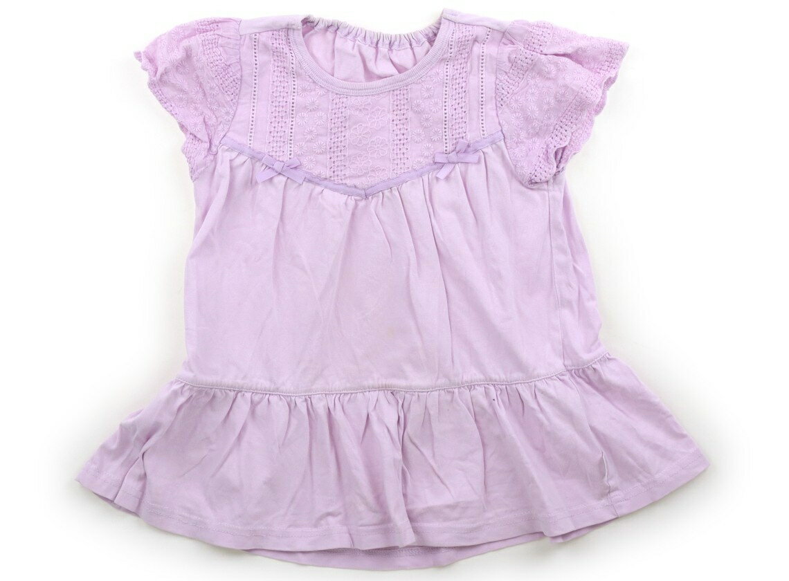 組曲 Kumikyoku チュニック 120 女の子 ライトパープル 子供服 ベビー服 キッズ アウトレット ユーズド 【中古】キッズ・ベビー・マタニティ