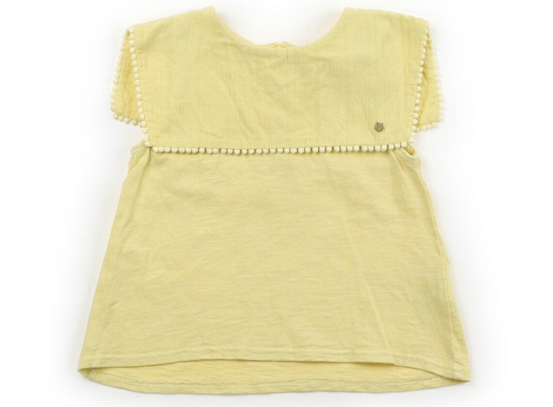 T-Shirts （Short Sleeve） - プティマイン petit main Tシャツ・カットソー 80 女の子 黄色 子供服 ベビー服 キッズ アウトレット ユーズド 【中古】キッズ・ベビー・マタニティ