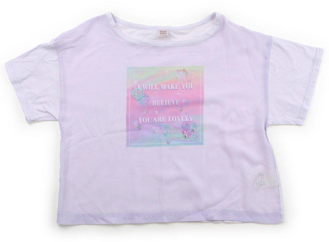 メゾピアノ mezzo piano Tシャツ・カットソー 150 女の子 ララック 子供服 ベビー服 キッズ アウトレット ユーズド 【中古】キッズ・ベビー・マタニティ