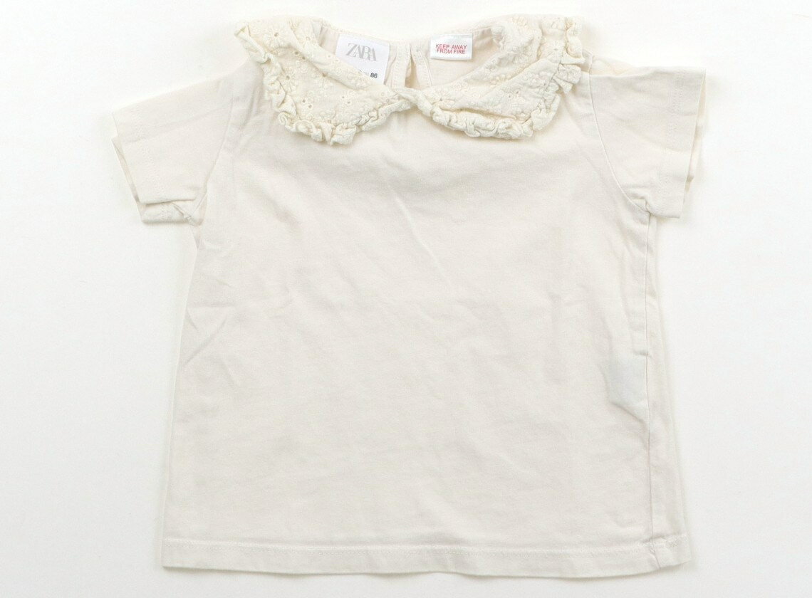 ザラ ZARA Tシャツ・カットソー 80 女の子 生成り 子供服 ベビー服 キッズ アウトレット ユーズド 【中古】キッズ・ベビー・マタニティ