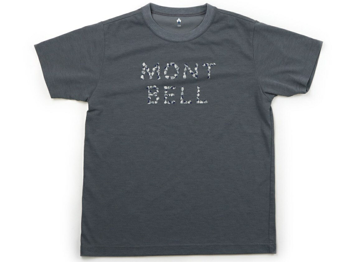 T-Shirts （Short Sleeve） - モンベル mont-bell Tシャツ・カットソー 160 男の子 グレー 子供服 ベビー服 キッズ アウトレット ユーズド 【中古】キッズ・ベビー・マタニティ
