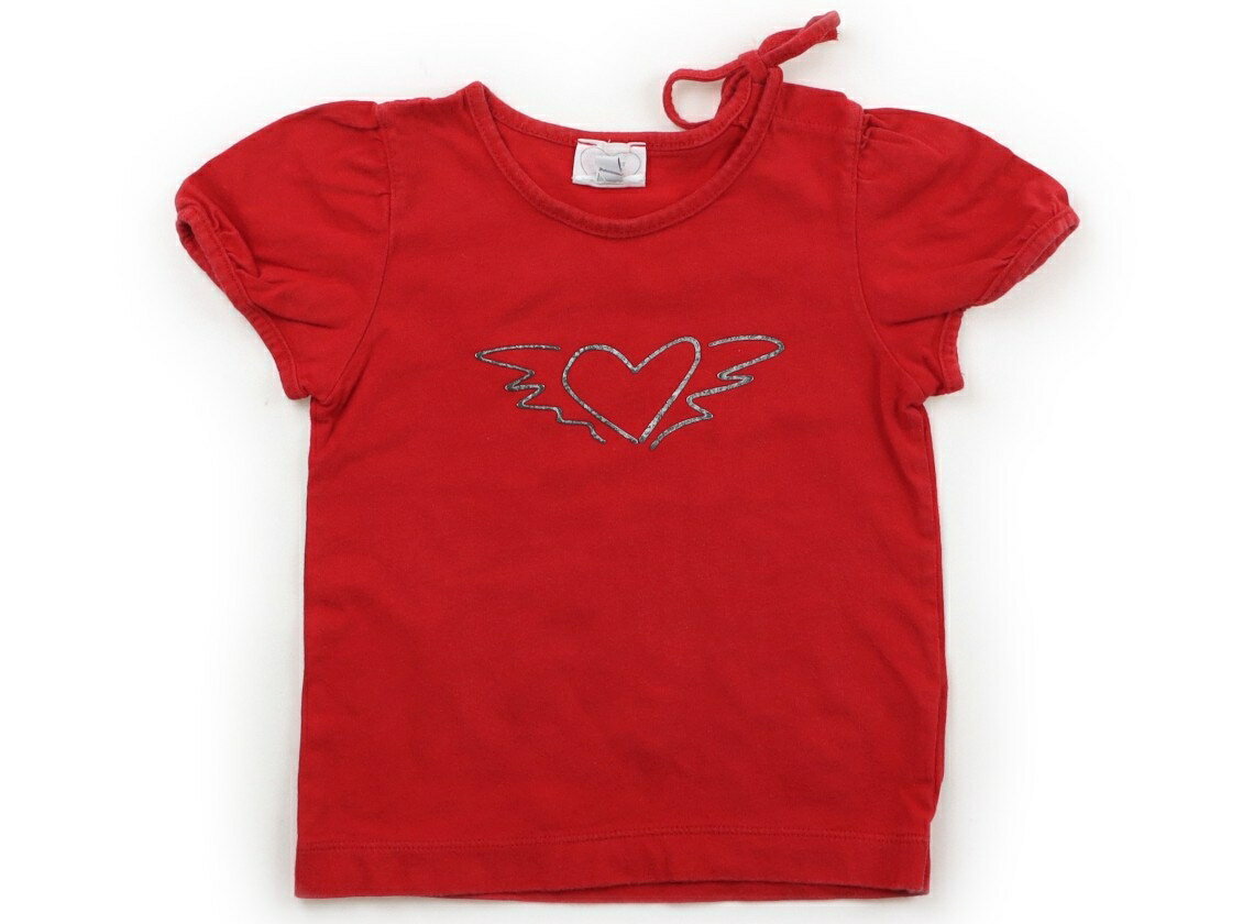 アニエスベー agnes.b Tシャツ・カットソー 90 女の子 レッド 子供服 ベビー服 キッズ アウトレット ユーズド 【中古】キッズ・ベビー・マタニティ